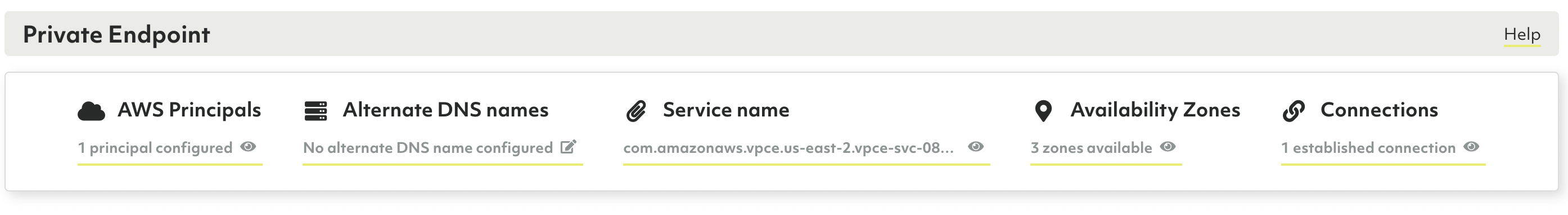 Oasis AWS Private Endpoint Overview